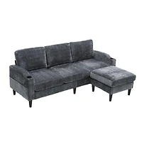 Streamdale Storage Sofa Living Room Sofa Cozy Sectional Sofa