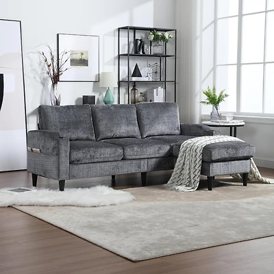 Streamdale Storage Sofa Living Room Sofa Cozy Sectional Sofa