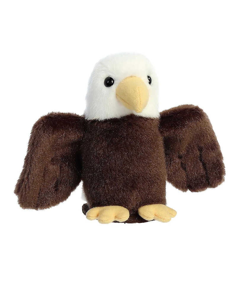 Aurora Mini Orion Eagle Shoulderkins Adorable Plush Toy