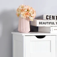 Streamdale Furniture Bathroom Storage Cabinet with Adjustable Shelf and Drawer