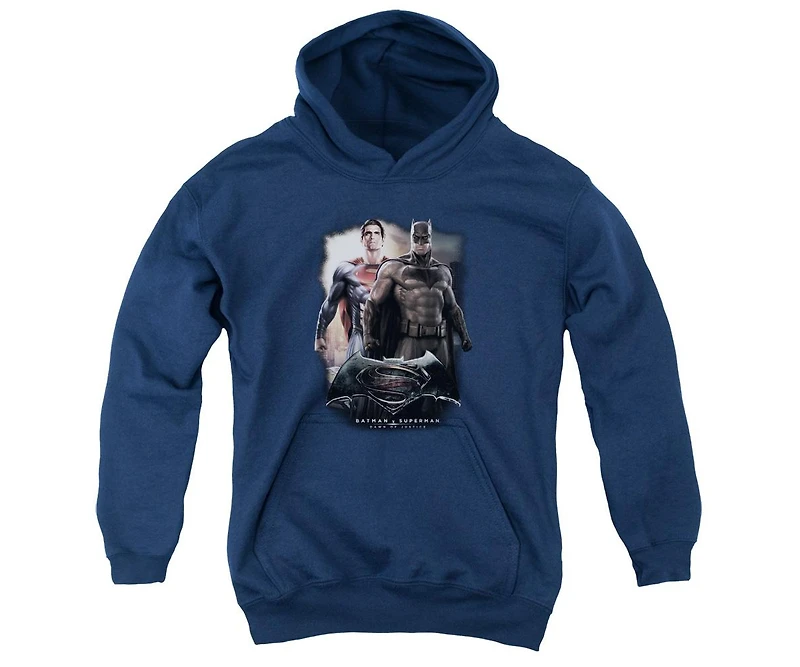 Batman V Superman Youth Dawn Pull Over Hoodie / Hooded Sweatshirt