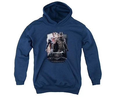 Batman V Superman Youth Dawn Pull Over Hoodie / Hooded Sweatshirt