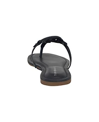 Tommy Hilfiger Women's Litzy Logo T-Strap Flat Sandals