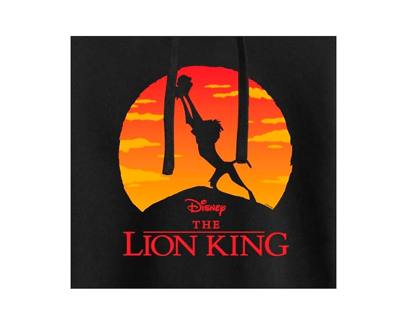Hybrid Apparel Trendy Juniors Lion King Graphic Cropped Hoodie