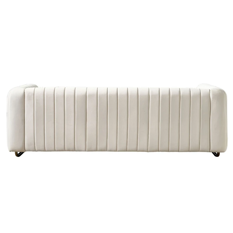 Streamdale Furniture Modern Velvet Sofa