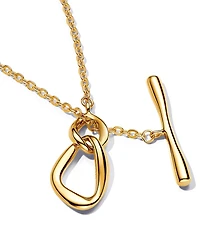 Pandora Shaped Circles T-bar 19.7 inch Necklace