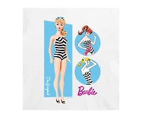 Hybrid Apparel Trendy Juniors Barbie Classic Cropped Tee