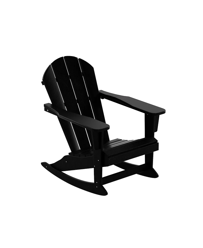 WestinTrends Outdoor Adirondack Rocking Chair (Set of 4)