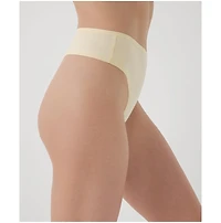 Pact Women's Organic Cotton Everyday High Rise Thong 6-Pack