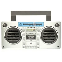 Gpo Retro Gpobronxsl Bronx Mini Bluetooth Speaker - Silver
