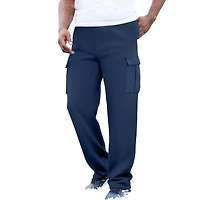 KingSize Big & Tall Fleece Cargo Sweatpants