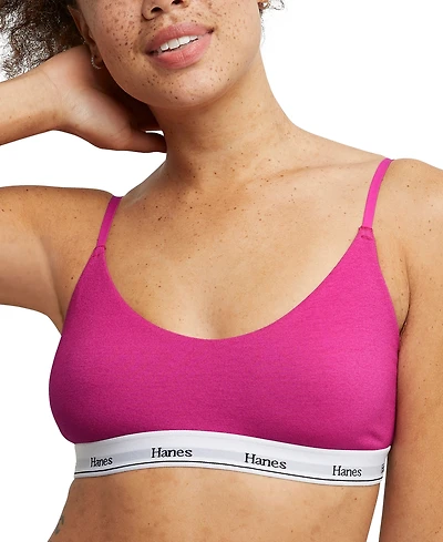 Hanes Women's Originals ComfortFlex Cropped Bralette MSO103