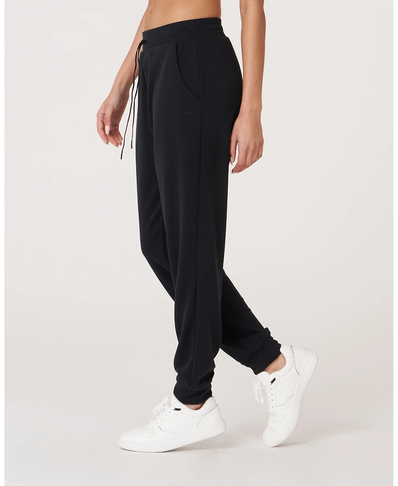 Rebody Active Women's Retreat Waffle Jogger 28.5"