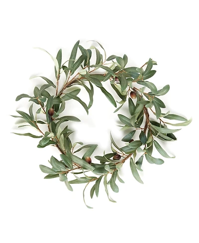 Napa Home & Garden Olive Wreath With Olives 16"