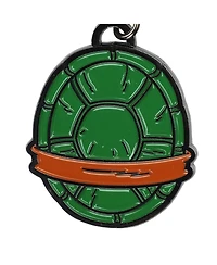 Teenage Mutant Ninja Turtle Keychain with Three Charms
