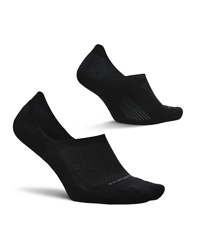 Feetures Men's Elite Light Cushion Invisible - Running Socks for Women and Men Athletic Compression Moisture Wicking