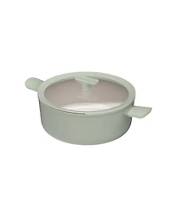 BergHOFF Balance Non-stick Ceramic Stockpot 11", 6.5qt. With Glass Lid, Recycled Aluminum