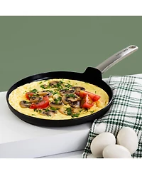 BergHOFF Graphite Non-stick Ceramic Omelet pan 10", Sustainable Recycled Material