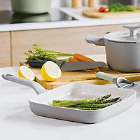 BergHOFF Balance 3Pc Non-stick Ceramic Specialty Cookware Set, Recycled Aluminum