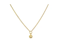 Lucent Spirit Mini Sun Pendant Necklace