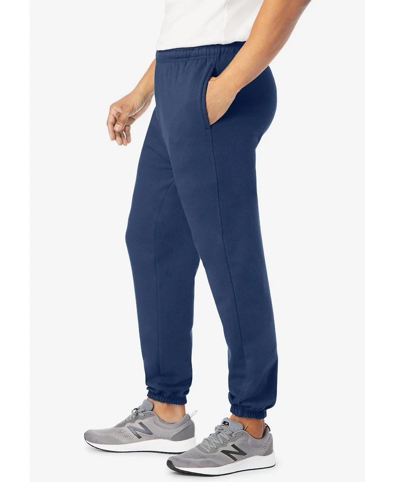 KingSize Big & Tall Fleece Elastic Cuff Sweatpants