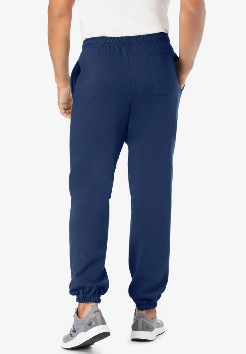 KingSize Big & Tall Fleece Elastic Cuff Sweatpants