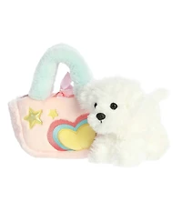 Aurora Small Pastel Heart Puppy Fancy Pals Fashionable Plush Toy