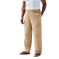 KingSize Big & Tall Elastic Waist Gauze Cotton Pants