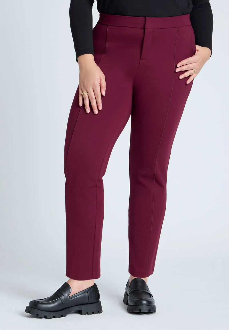 Eloquii Women's The Ultimate Stretch Slim Leg Pant