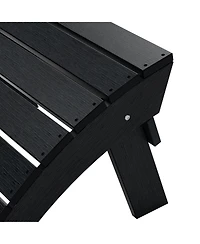 Outdoor Patio All-weather Modern Folding Ottoman