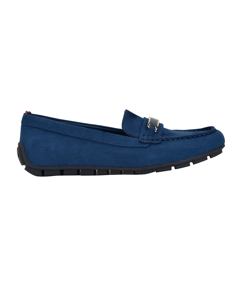 Tommy Hilfiger Women's Kyria Flat Ornamented Driving Mocs