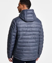 Hawke & Co. Men's Sherpa Lined Hooded Puffer Jacket
