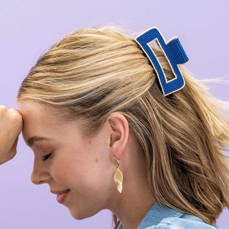 Lola Beaded Hair Claw Clip