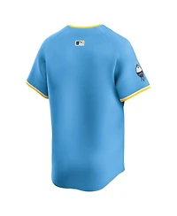 Nike Men's Powder Blue Milwaukee Brewers City Connect Limited Jersey