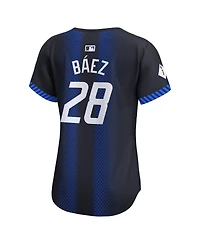 Nike Women's Javier Baez Navy Detroit Tigers 2024 City Connect Limited Jersey