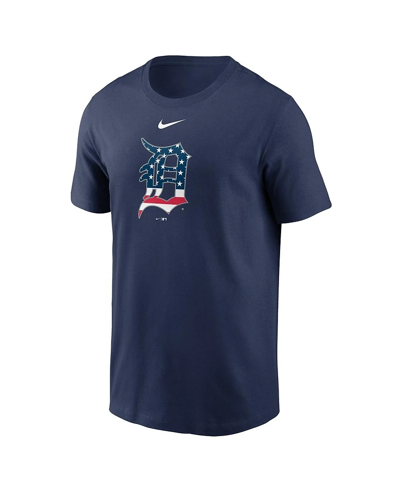 Nike Men's Navy Detroit Tigers Americana T-Shirt