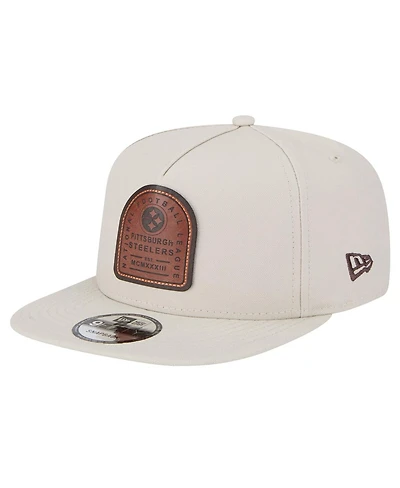 New Era Men's Stone Pittsburgh Steelers Premier 9FIFTY Snapback Hat