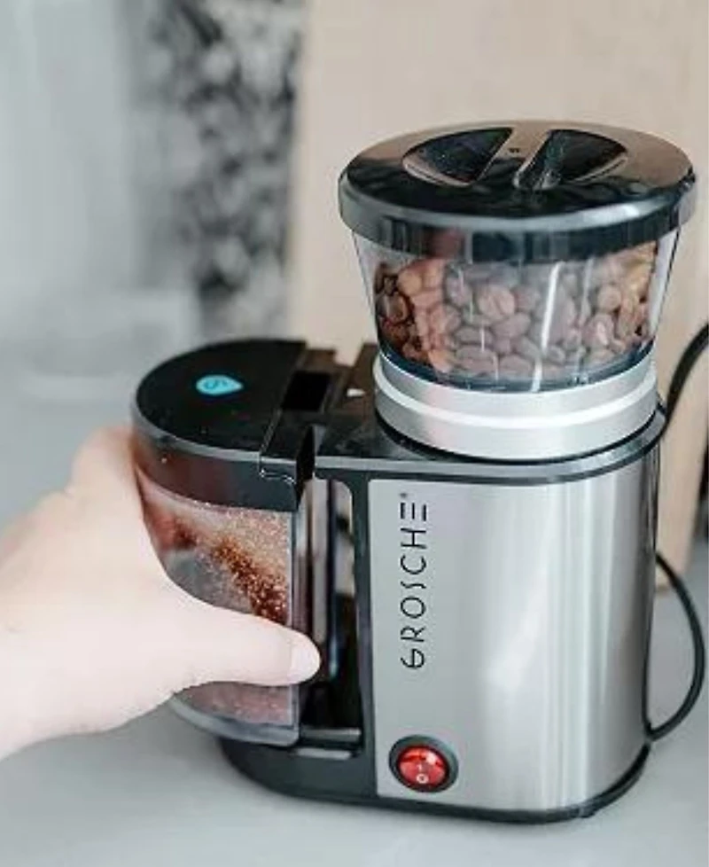Grosche Grind Brew Duo: Milano Stone Moka Pot Bremen Burr Grinder