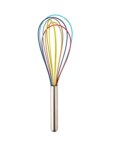 Rsvp International Endurance Stainless Steel 11.75" X 3.25" Colored Silicone Coated Whisk