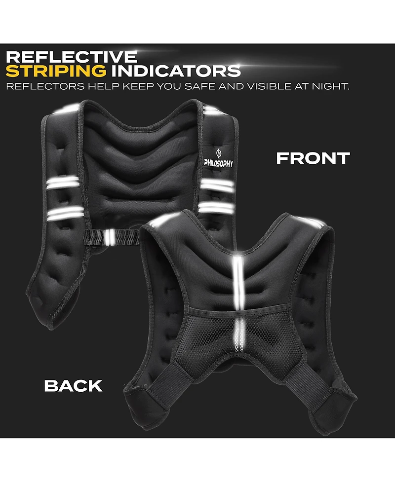 Philosophy Gym Weighted Workout Vest Lb