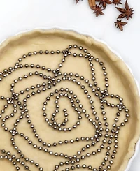 Rsvp International Endurance 18/8 Stainless Steel 10' Length Beaded Pie Chain - 10 Ft