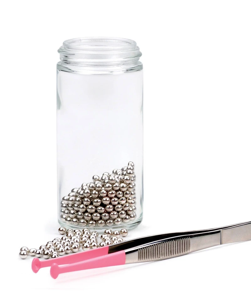Rsvp International Endurance Stainless Steel 6" Pink Mini Decorating Tweezer - Pink