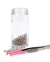 Rsvp International Endurance Stainless Steel 6" Pink Mini Decorating Tweezer - Pink