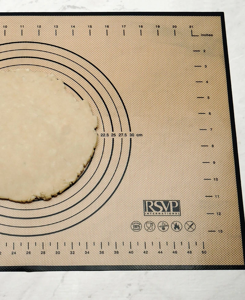 Rsvp International Silicone 24x16" Silicone Pastry Mat