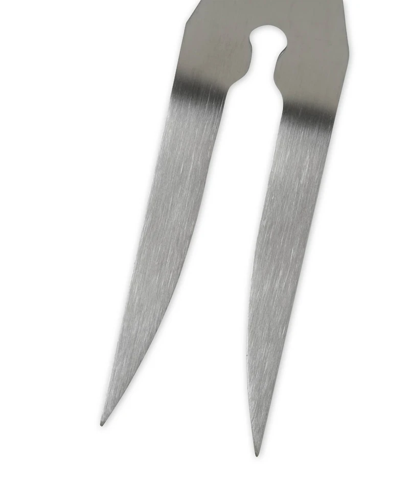 Rsvp International Stainless Steel Rosewood 19"x2"x1" Bbq Fork