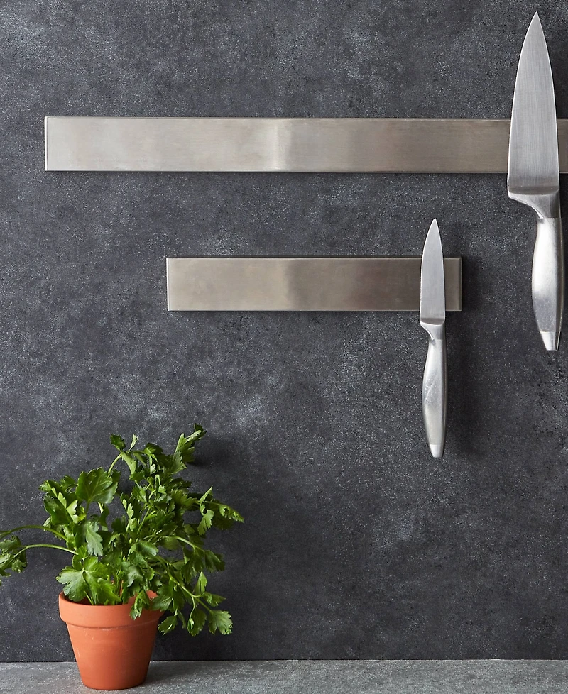 Rsvp International Endurance Stainless Steel 18" Deluxe Magnetic Knife Bar