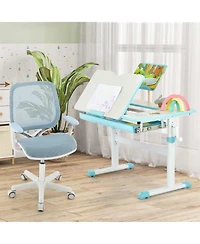 Kids Desk Chair Swivel Mesh Children Computer with Adjustable Height