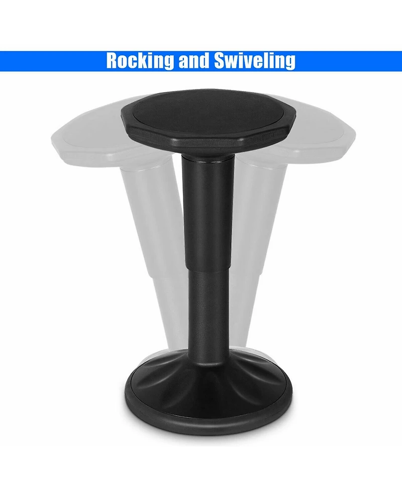 Costway Wobble Chair Height Adjustable Active Learning Stool Sitting