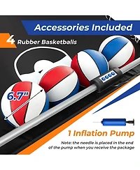 Dual Shot Basketball Arcade Game with 8 Game Modes Arcade Sound Electronic Scoring