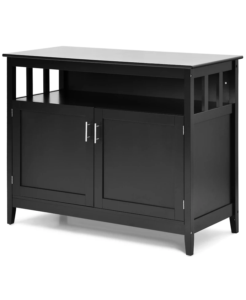 Kitchen Sideboard Buffet Server Cupboard Storage Cabinet with 2 Doors